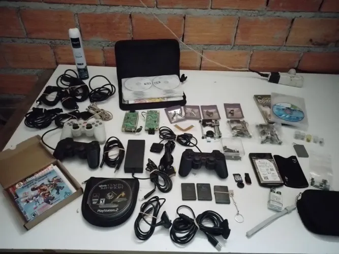 Lote Itens Video Game (ler descrição)