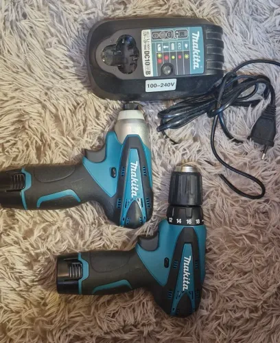 Kit Parafusadeira e Furadeira Makita original