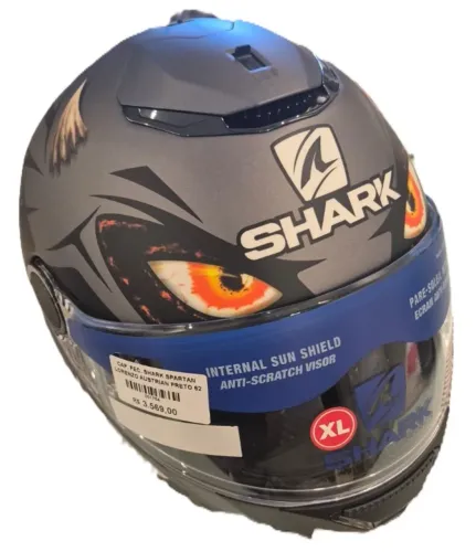 Capacete Shark Spartan Lorenzo Tam 62 - Sun Shield