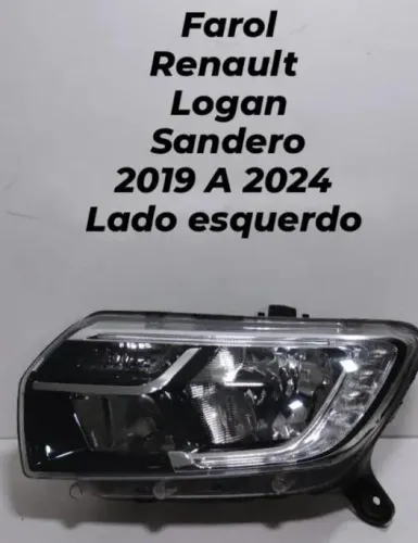 Vendo farol logan de led lado esquerdo 