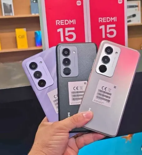 PARCELAMOS NO BOLETO - REDMI 15 128GB - APROVAMOS MESMO NEGATIVADOS