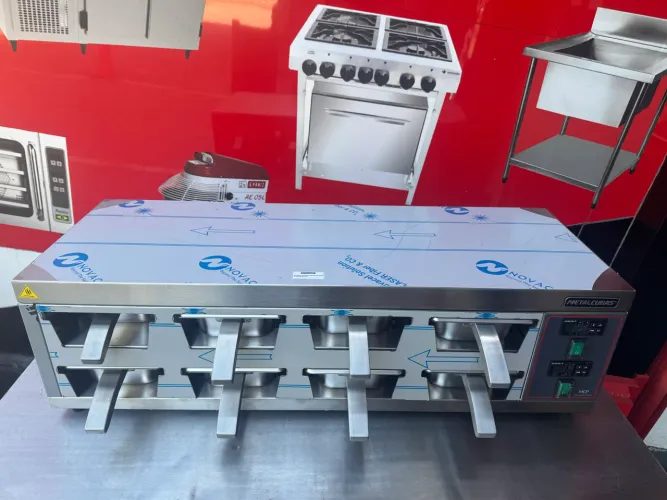 CONSERVADOR PROTEÍNAS METALCUBAS 8 CUBAS NOVO DE CENTRO