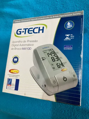 Aparelho de Pressão G-Tech Novo
