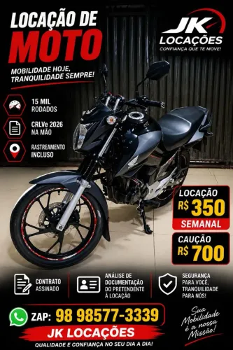 Locação de Moto
