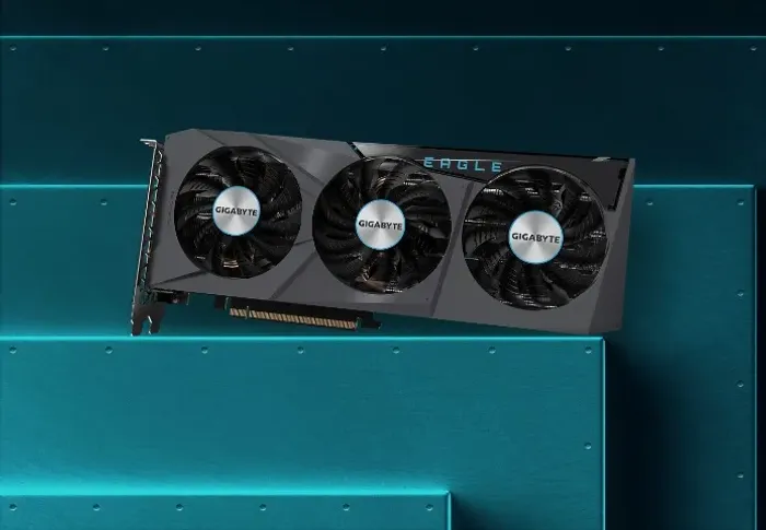 Placa de vídeo Gigabyte RTX 3070 Eagle OC 8GB Triple Fan