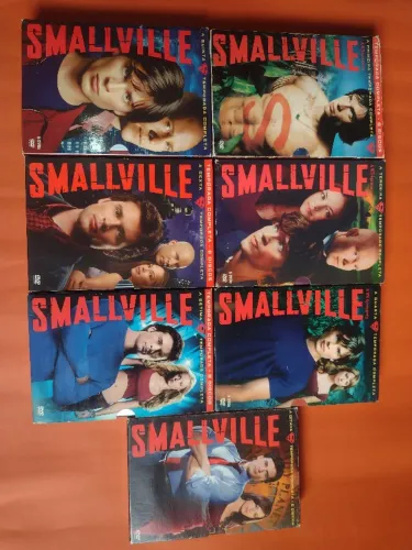 DVDs SMALLVILLE - temporadas 1,3,4,5,6,7 e 8