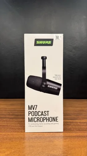 Shure MV7+ Original USB/XLR | Estado de Novo | Loja Oficial Shure