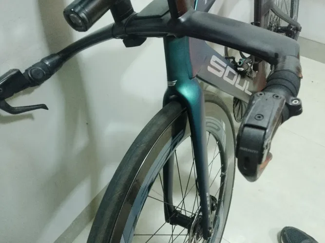 Guidon carbono trialhon com clip - SOUL TTR1