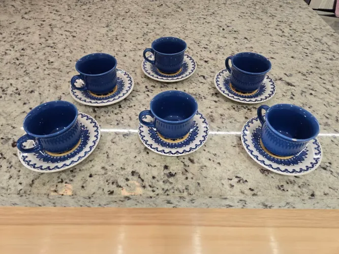 Conjunto de xícaras para café Oxford