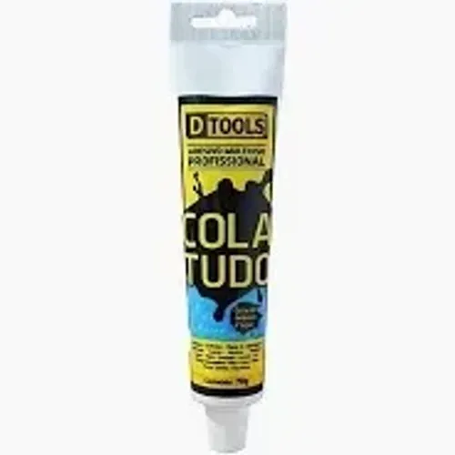 Cola Tudo Branco Bisnaga 70G Dtools 