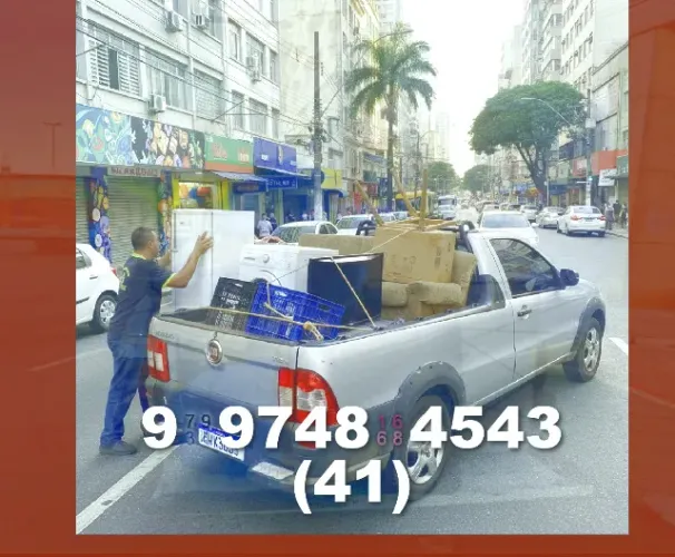 Frete em Curitiba, Araucária e São José dos Pinhais. Agende agora!