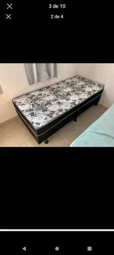 Cama box solteirão apartir 190.00 a vista