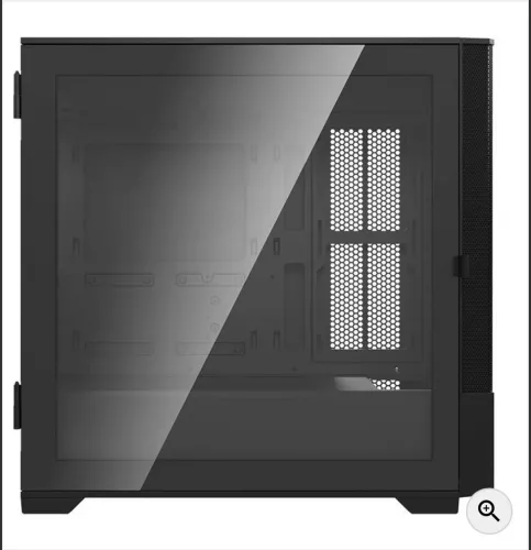 GABINETE GAMER LATERAL DE VIDRO, PRETO ( aceito negociação )