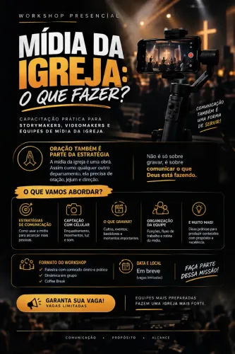 Whorkshop - Mídia da Igreja o que Fazer?