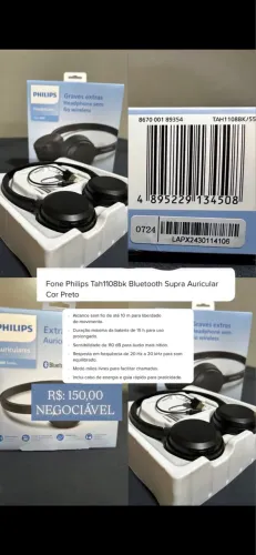 Fone Phillips TH1108BK