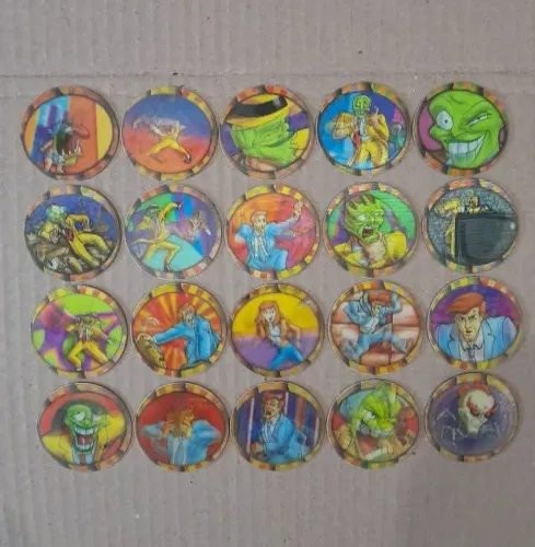 Ultra Magic O Maskára completo com os 20 tazos