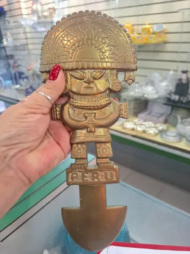 TUMI PERUANO EM BRONZE