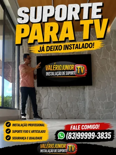 Instalação de suporte TV _ suporte para TV