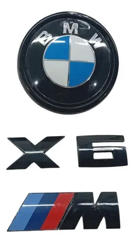 Emblema Letreiro Porta Malas Bmw X6 M 4.4 V8 Biturbo 2016