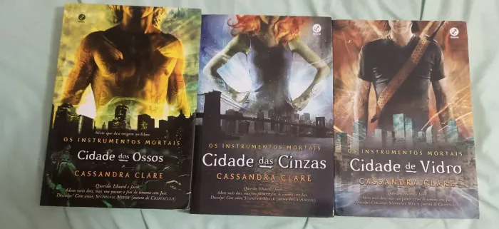 Kit Cassandra Clare | Cidade dos Ossos, Cinzas e Vidro