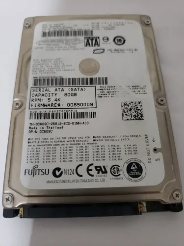 HD Notebook 80 GB Fujitsu