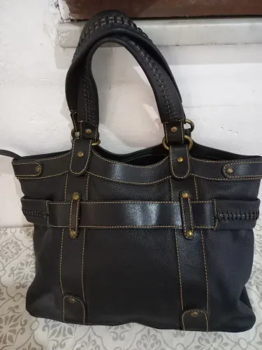 Bolsa couro COMPARATO 