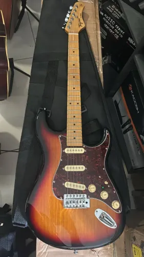 Kit Guitarrista - Guitarra + Cubo + Pedaleira