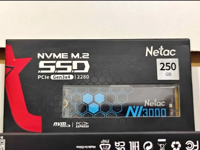SSD NVMe 256gb novos 
