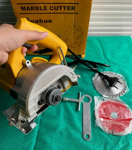 Serra Mármore 1300W Completa - Alta Potência, Pronta Entrega!