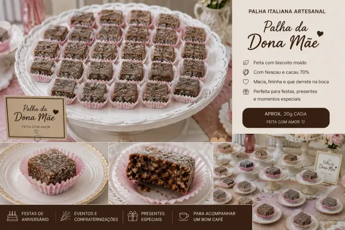 Palha Italiana da Dona Mãe