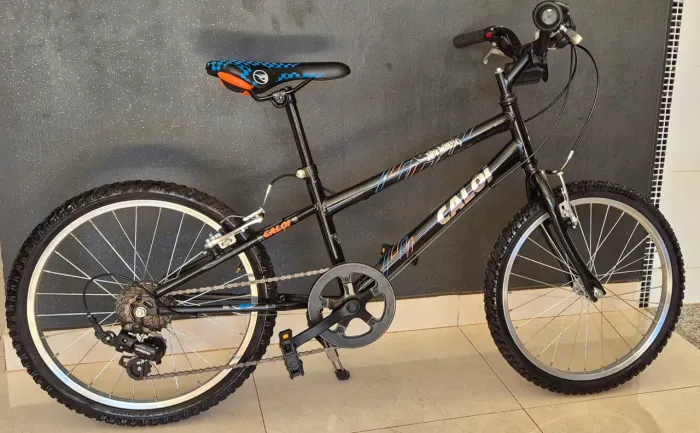 Bicicleta Infantil Caloi Hotwheels aro 20 com 6 Marchas