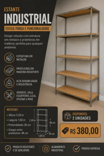 Estante industrial