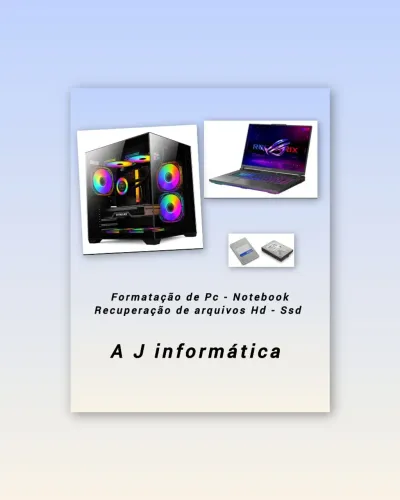 Formatação e recuperação de dados 