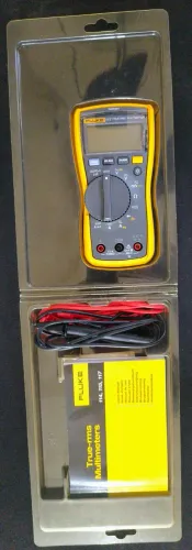 Multímetro Digital True RMS Fluke 117 - Seminovo (Praticamente Sem Uso)