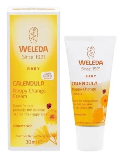 Creme Prevenção Assaduras Weleda Baby Calêndula 30ml