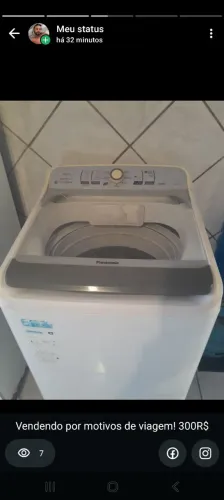 Vende se máquina de lavar,geladeira e airfree
