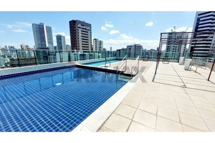 Apartamento no Espinheiro 50m², 2 quartos, piscina, churrasqueira. Zona norte- Recife.