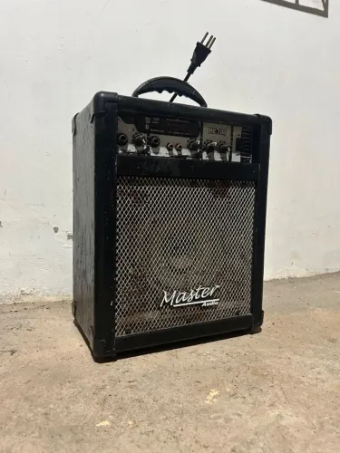 Caixa de Som Master (Bluetooth, rádio, entradas P10 e P2