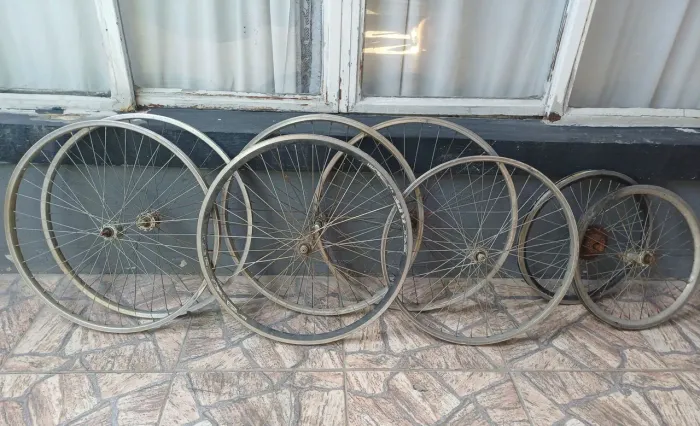 Lote 8 rodas de bicicleta