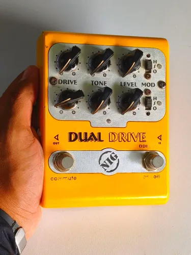 Pedal Dual Drive DD1 | Overdrive Duplo Versátil | Timbre quente e Encorpado