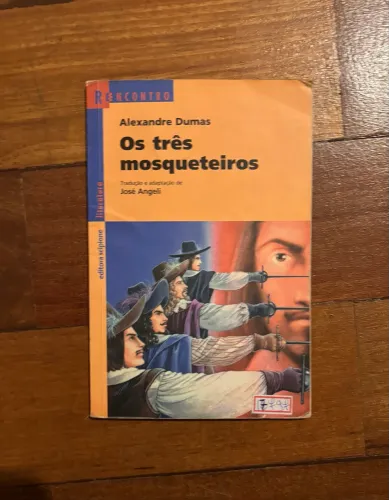 Livro os três mosqueteiros 