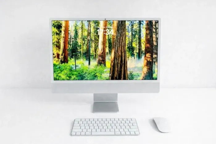 Apple iMac (de 24 polegadas, Processador M1 da Apple com CPU 8 core e GPU 7 core, 8 GB RAM