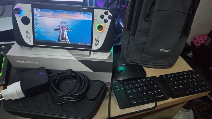 Asus Rog Ally Z1 Extreme + Acessorios