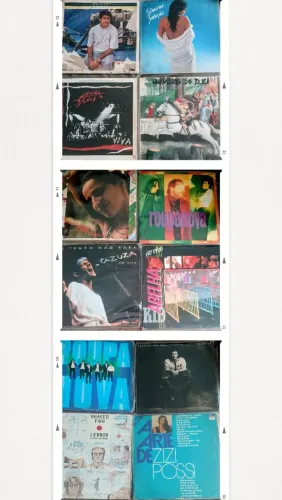 LPS Vinil, coleção de 86 LPS bem conservados, várias raridades,
