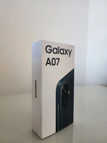 Smartphone Samsung Galaxy A07 - Novo, lacrado, NF, garantia de fabricante e entrega grátis