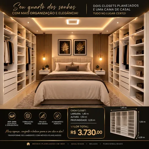Módulos 100%MDF a pronta entrega!