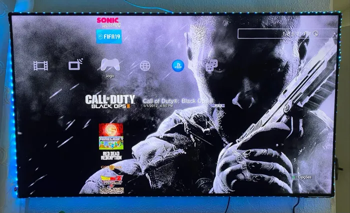 PS3 com 401 jogos (Entrega Grátis)