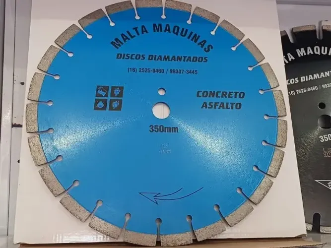 Disco De Corte Diamantado P/ Asfalto 14 Pol 350X25,4X10