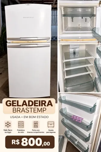 Vendo Geladeira Brastemp