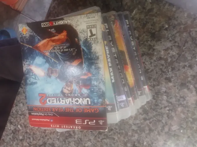 9 jogos de ps3 físicos promoção vendo todos juntos